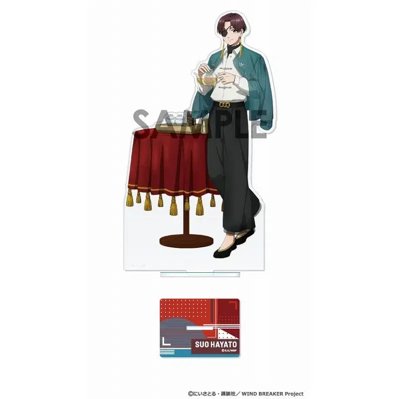 [BUNJANG] Wind Breaker Hayato Suo Weekend Ver. Acrylic Stand / 윈드 브레이커 윈브레 아크릴 스탠드 주말 Ver - 스오 하야토
