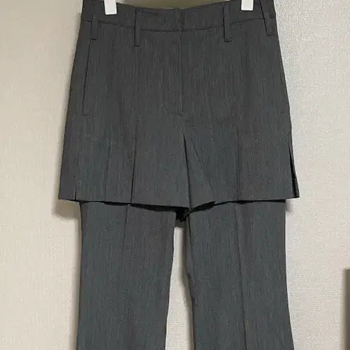 [SOLD OUT] 오픈와이와이 스커트 레이어드 팬츠