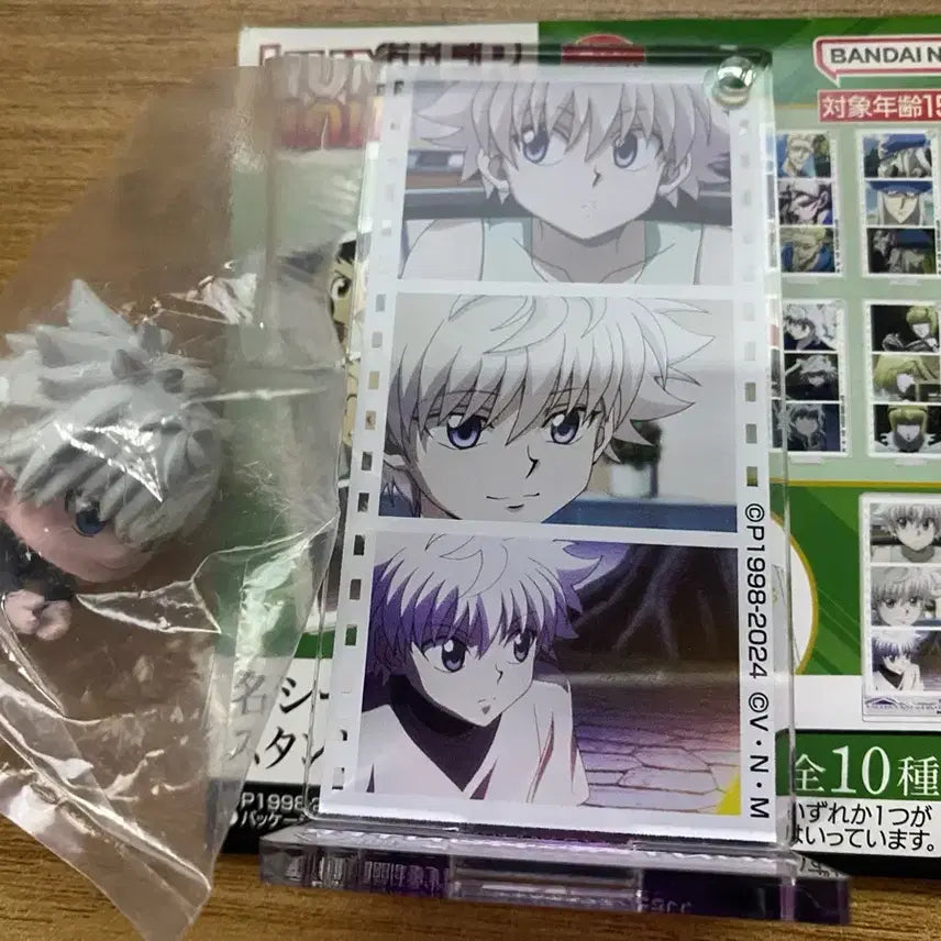 [BUNJANG] Hunter x Hunter Killua Hugcot Gacha &amp; Zoldyck Arc Acrylic Stand / 헌터헌터 키르아 허그코트 +명장면 아크릴 조르딕편