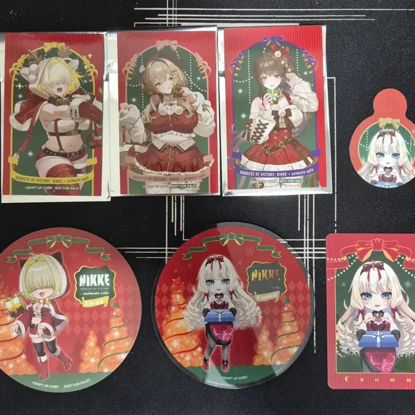 [BUNJANG] Nihon Anime x Animate Collaboration Goods (Card/Coaster) / 니케 애니메이트 콜라보  굿즈 (카드/코스터) 판매합니다.