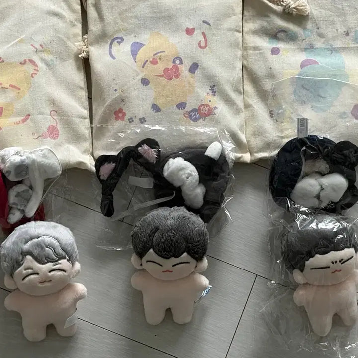 [BUNJANG] My S-Class That I Raised Custom Plush Doll Bundle Set / 내가 키운 S급들 속성인형 현제라네 유진녕 지끈송탱 패키지 일괄