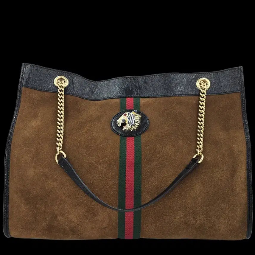 [BUNJANG] Gucci Rajah Suede Tote Bag Large / 구찌 라자 스웨이드  토트백 라지 팝니다