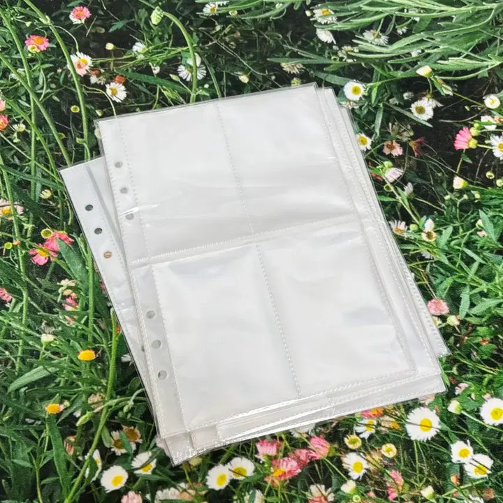 [BUNJANG] Bundle Set 60 Pages A5 6-Hole Binder Double-Sided 4-Pocket Photocard Sleeves / (일괄) 6세트 유댕닷컴 A5 6공 바인더 양면 속지 4포켓 포카 속지