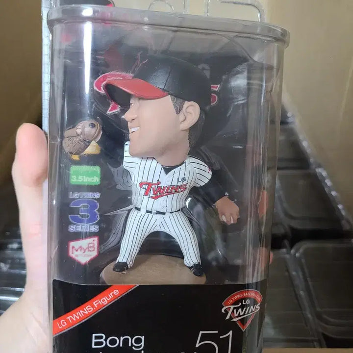 [BUNJANG] Bong Jung-keun LG Twins Limited Edition Baseball Figure / 무료배송 새상품 봉중근 야구 피규어 LG트윈스 한정판 수집품 단종 소장품