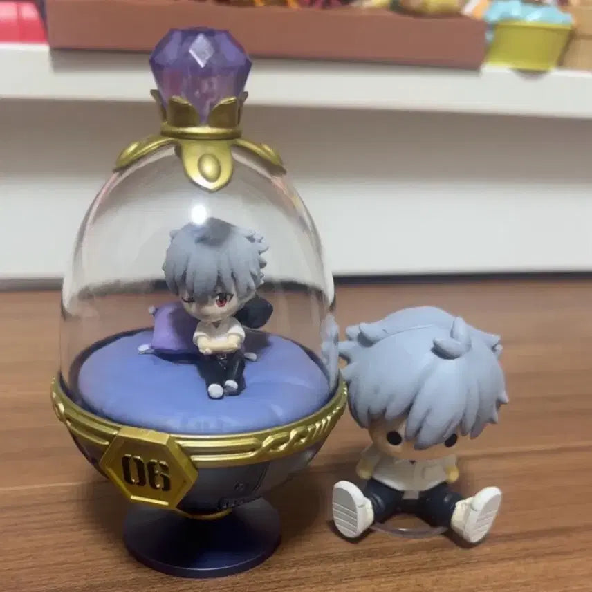 [BUNJANG] Evangelion Kaoru Dreaming Pod &amp; Pet doll Bundle Set / 에반게리온 카오루 드리밍팟 페타돌 일괄