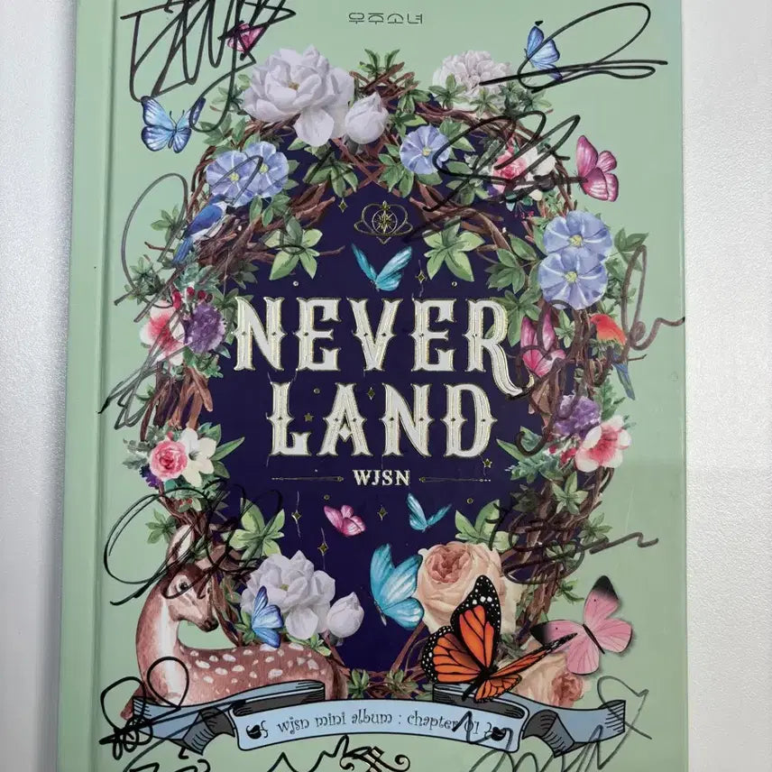 [BUNJANG] WJSN (Cosmic Girls) Neverland Album Signed / 우주소녀 WJSN Neverland 앨범 친필 사인