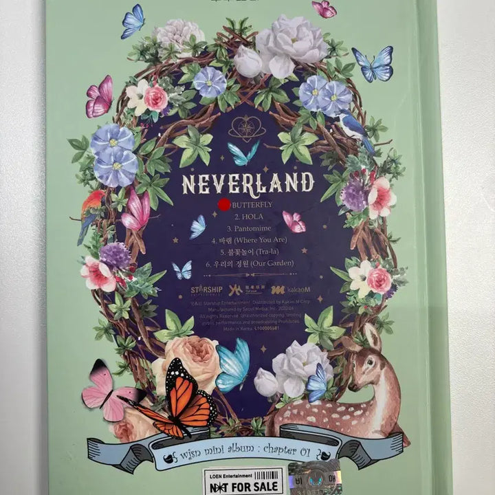[BUNJANG] WJSN (Cosmic Girls) Neverland Album Signed / 우주소녀 WJSN Neverland 앨범 친필 사인