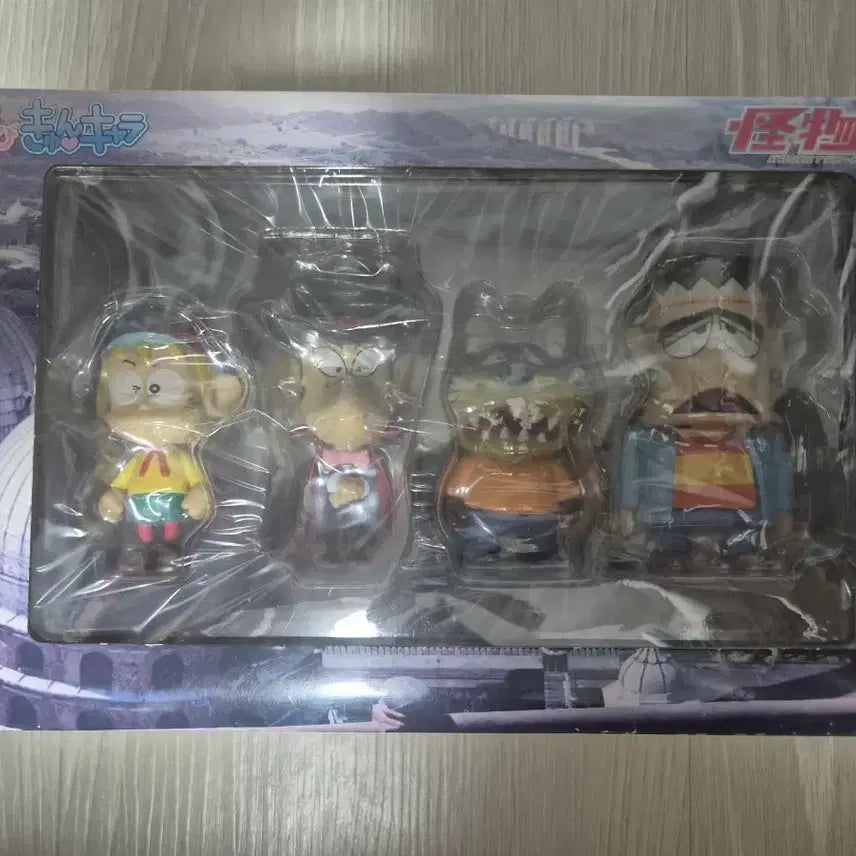 [BUNJANG] Monster Prince Mongjang (Kaibutsu-kun) Figure Set (4 Types, Sealed) / 몬스터왕자 몽짱(괴물군) 피규어 4종 세트 [미개봉]