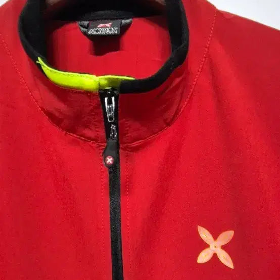 [BUNJANG] Moncler Red Windbreaker Jacket M Unisex / 몬츄라 정품 빨간색 바람막이 자켓 M 공용