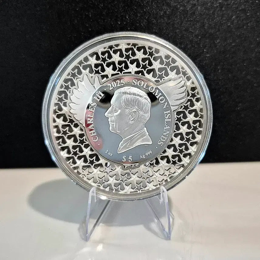 [BUNJANG] American Eagle 2oz Silver Coin (Limited Edition, Filigree &amp; Hologram) / 한정판) 아메리칸이글 필리그리 홀로그램 2온스 은화