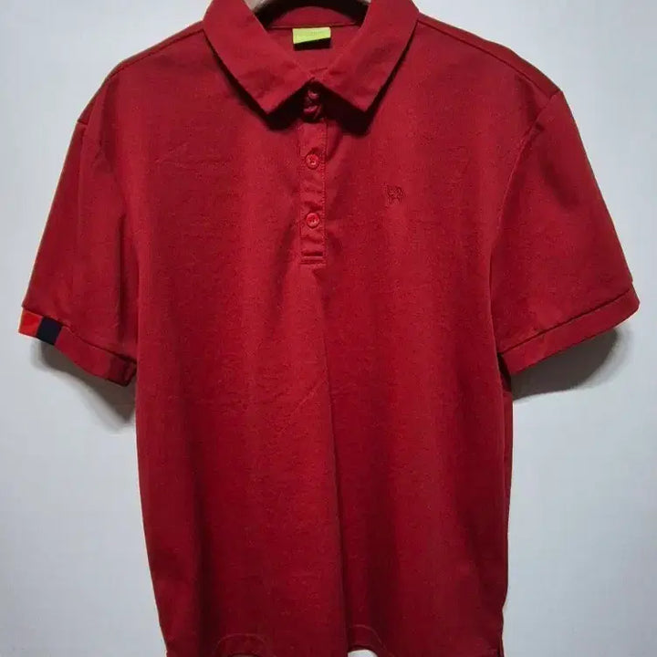 [BUNJANG] Palm Springs Red Golf Polo Shirt Size 100 / PALM SPRINGS 팜스프링스 레드 카라티 100
