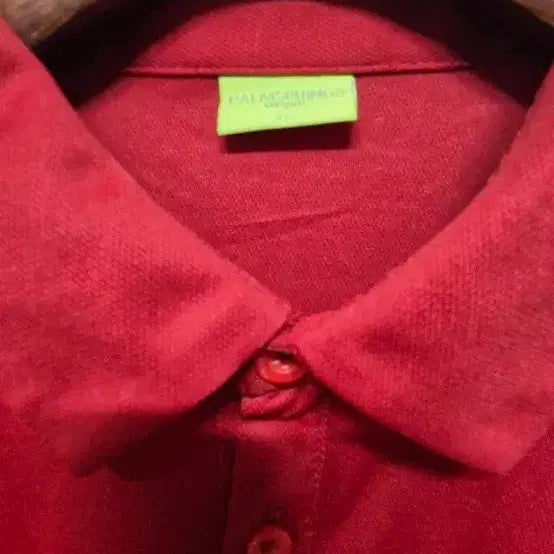 [BUNJANG] Palm Springs Red Golf Polo Shirt Size 100 / PALM SPRINGS 팜스프링스 레드 카라티 100