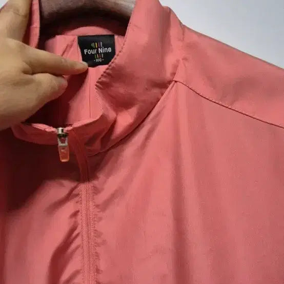 [BUNJANG] Four Nine Golf Windbreaker Jacket Pink L / 포나인(보세)골프 바람막이 자켓 핑크 L
