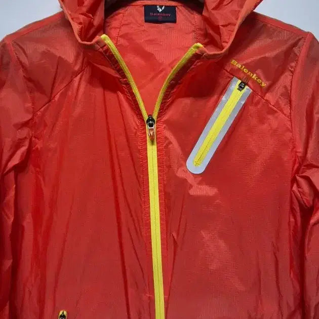 [BUNJANG] Balenkey Orange Hooded Windbreaker Jacket Size 90 / balenkey 바람막이 오렌지색 후드 자켓 90