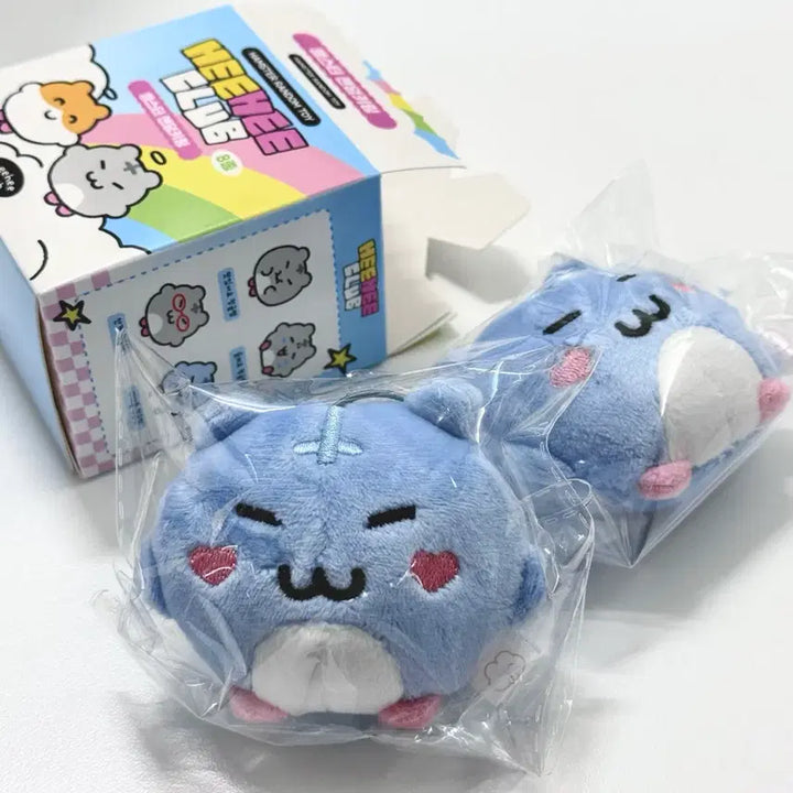 [BUNJANG] Hihi Club Idol Hamster Plush Keychain / 미개봉) 히히클럽 아이돌 햄스터 인형 누이 키링 랜덤 가챠 굿즈