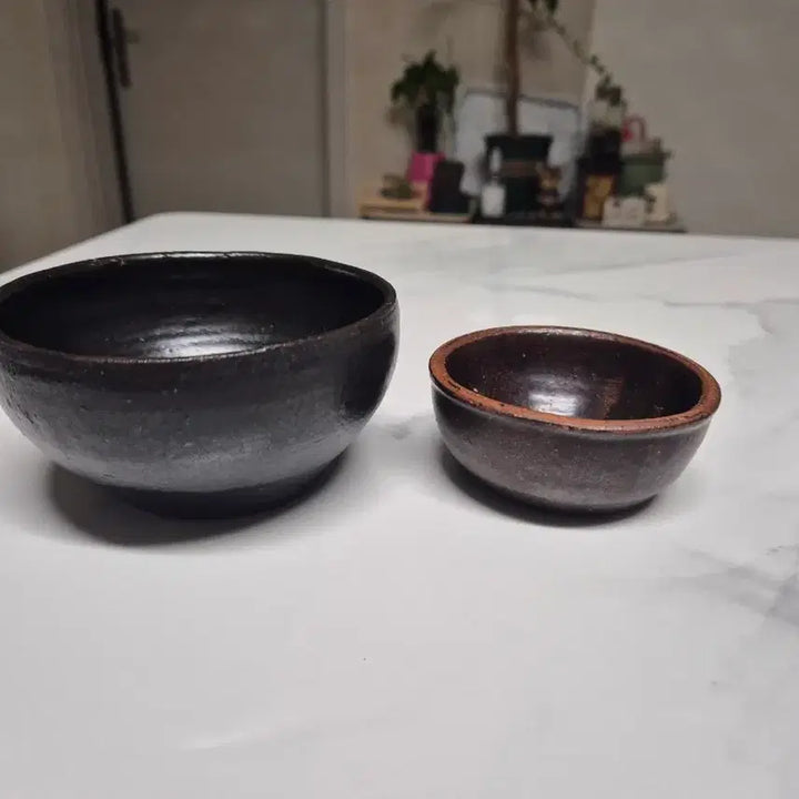 [BUNJANG] Antique Onggi Tugari Mini Soy Sauce Dish / 옛날 옹기 투가리 초미니 간장종지