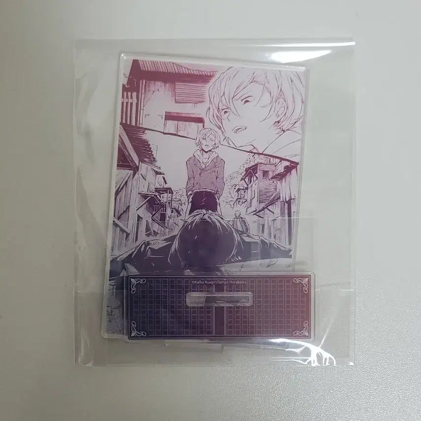 [BUNJANG] Bungo Stray Dogs Akutagawa &amp; Dazai Double Black Acrylic Stand / 문스독 쌍흑 아크릴 원가이하양도