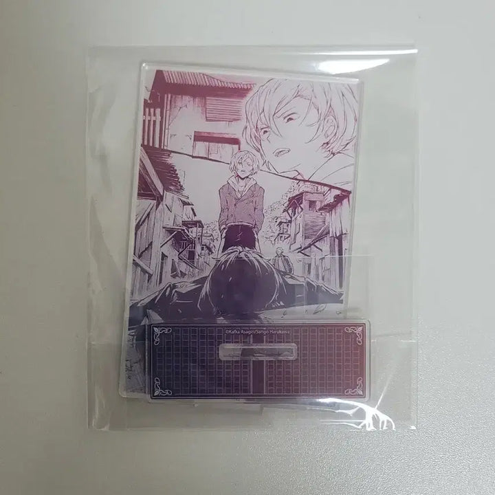 [BUNJANG] Bungo Stray Dogs Akutagawa &amp; Dazai Double Black Acrylic Stand / 문스독 쌍흑 아크릴 원가이하양도