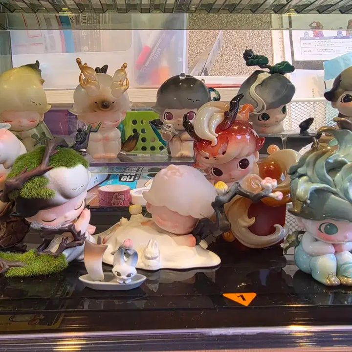 [BUNJANG] Dimoo Limited Edition "A Cup of Tea" Series Full Set with Case / 디무 차한잔의 여유 풀박스+케이스포함