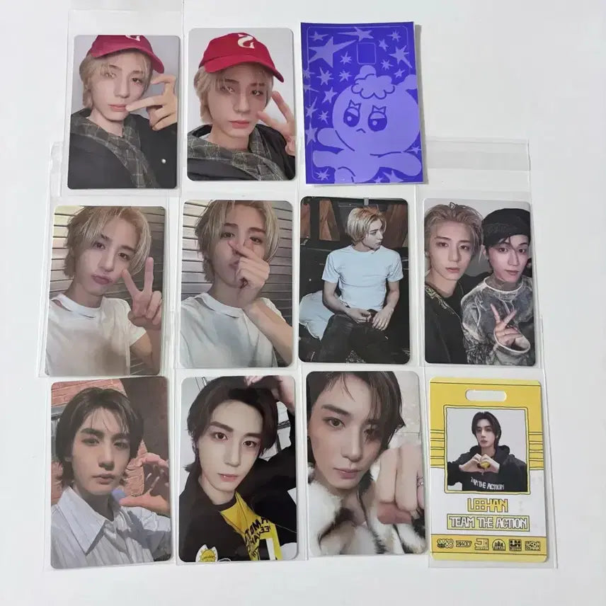 [BUNJANG] BOYNEXTDOOR Leehan Samhani Card Sticker No Genre de:action Photocard Set / 보이넥스트도어 이한 삼한이 카드 스티커 노장르 디액션 포카 세트