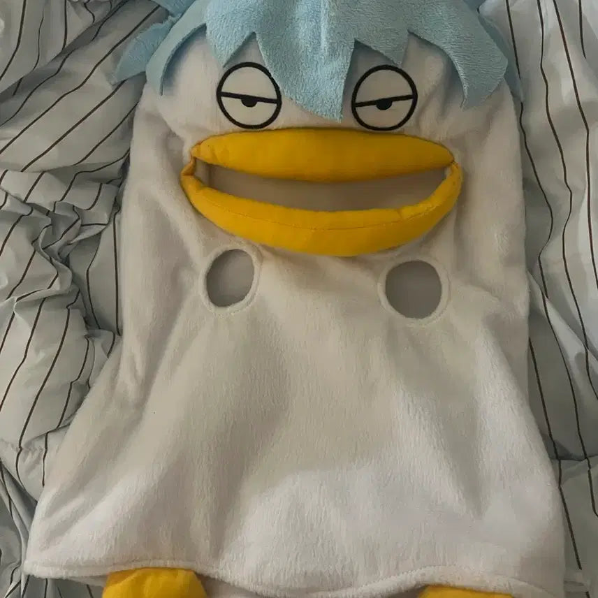[BUNJANG] Gintama Gintoki Kuttari Plush + Elizabeth Outfit / 은혼 긴토키 쿳타리 + 엘리자베스 옷