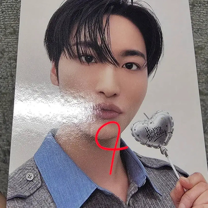 [BUNJANG] ATEEZ Seonghwa BRMUD Birthday Candle Photocard (Flawed) / (하자 O) 에이티즈 성화 비알머드 생일초 포토카드