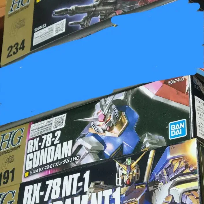 [BUNJANG] HG Gundam 3-Type Bundle Set / hg 건담 3종 일괄