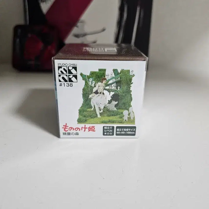 [BUNJANG] Princess Mononoke Mini Japanese Paper Craft / 모노노케히메 원령공주 미니종이크라프트