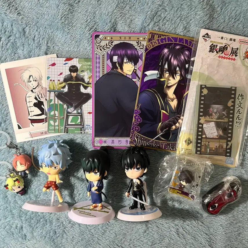[BUNJANG] Gintama Chibi-큥 Figure, Keychain, Gacha Bundle Set / 급처 일괄) 은혼 고전 치비큥 피규어, 키링 ,가챠 등