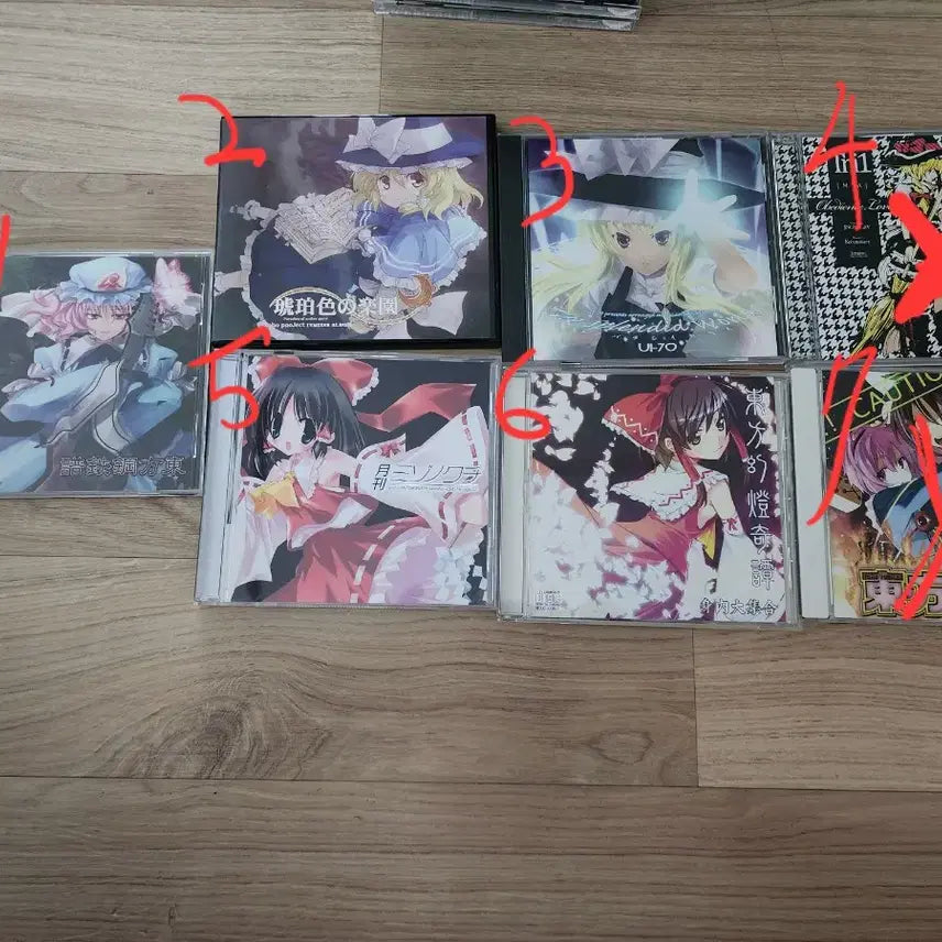 [BUNJANG] Touhou Project Doujin Music CD Bundle / 동방 프로젝트 앨범 CD 80장 (일괄,개별)(74남음)