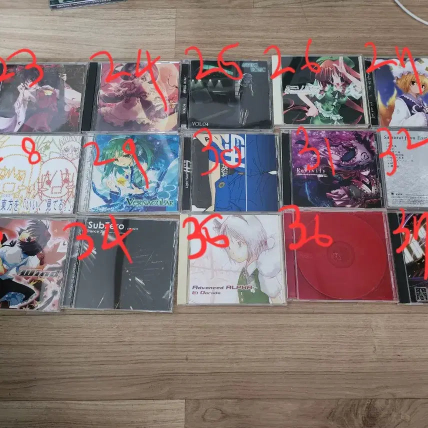 [BUNJANG] Touhou Project Doujin Music CD Bundle / 동방 프로젝트 앨범 CD 80장 (일괄,개별)(74남음)