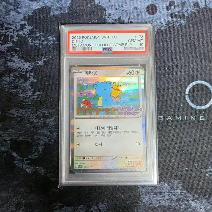 [BUNJANG] Ditto Project PSA 10 Card / 메타몽 프로젝트 PSA 10 카드