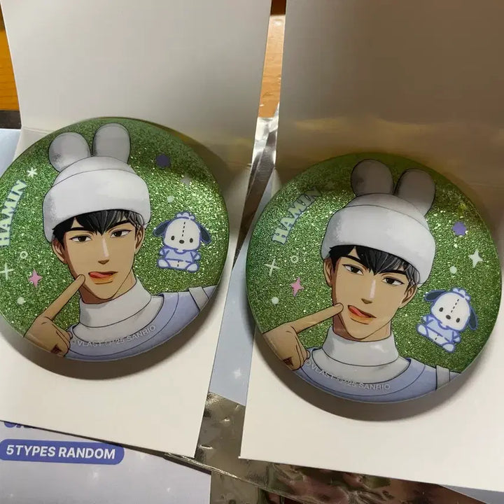[BUNJANG] PLAVE Hamin Bundle Set 2x Enamel Pins / [일괄]플레이브 플뿌 하민 캔뱃지 2개