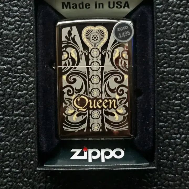 [BUNJANG] Queen Black Ice ZIPPO Lighter (2014) / Queen Black Ice ZIPPO lighter (2014)