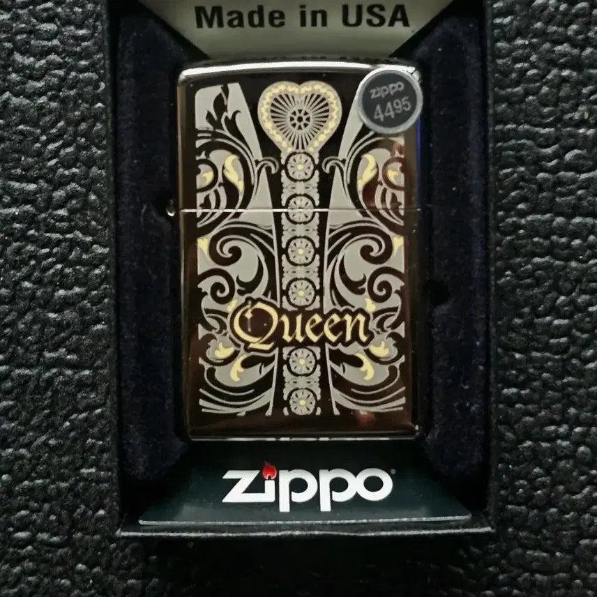 [BUNJANG] Queen Black Ice ZIPPO Lighter (2014) / Queen Black Ice ZIPPO lighter (2014)