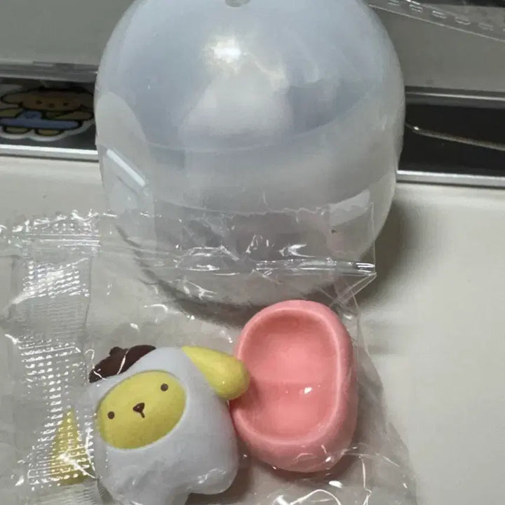 [BUNJANG] Sanrio Pompompurin Tooth Gacha Sealed / 미개봉) 산리오 폼폼푸린 이빨가챠