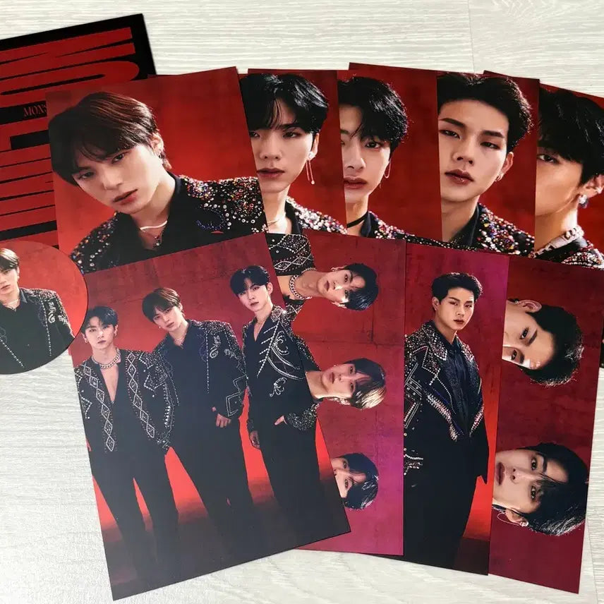 [BUNJANG] MONSTA X 2022 NO LIMIT Concert Postcard Set / 몬스타엑스 2022 노리밋 콘서트 엽서 세트