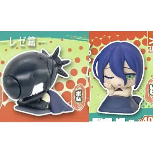 [BUNJANG] Chainsaw Man Onemutan Gacha Figures - Reze &amp; Beam (Set of 2) / 체인소맨 오네무탄 레제, 밤 가챠 피규어