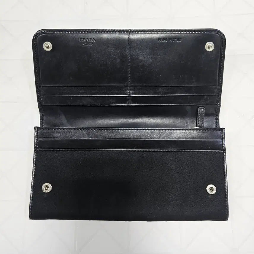 [BUNJANG] Prada Beaded Long Wallet / 프라다 비즈 장식 장지갑