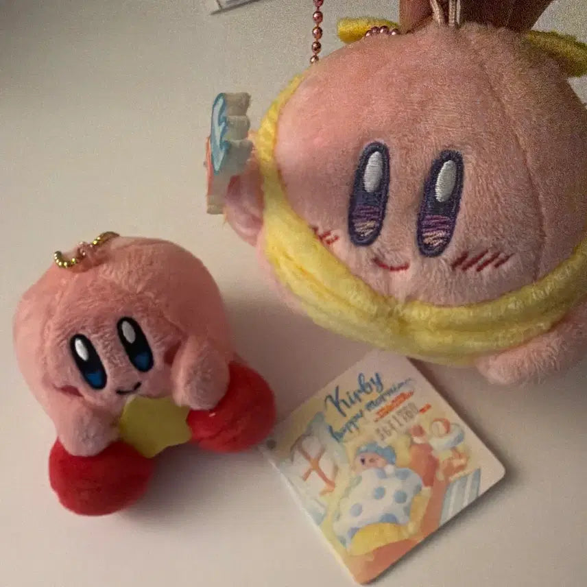 [BUNJANG] Kirby Plush Set with Toothless Keychain Bonus / 커비 정품 인형 일괄 만원 (투슬리스 인형 덤)
