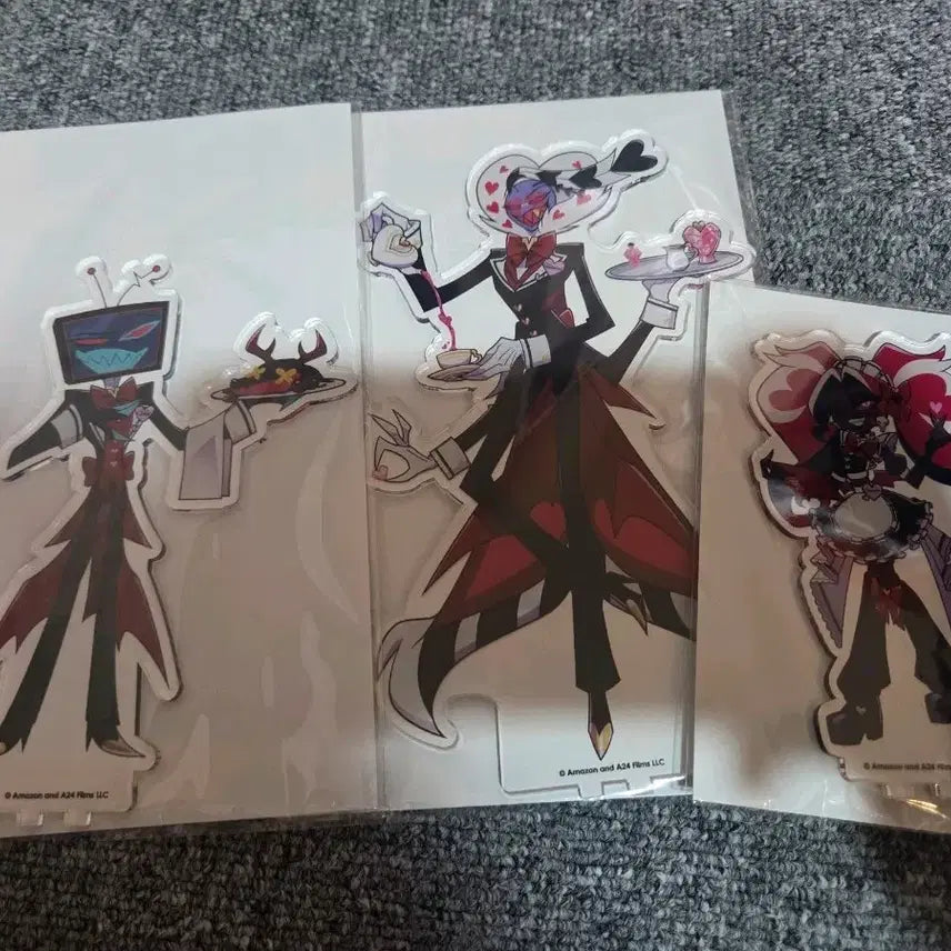 [BUNJANG] Has Been Hotel Collaboration Vees Acrylic Stand Bundle Set / 해즈빈호텔 콜라보 카페 vees 아크릴 스탠드 일괄