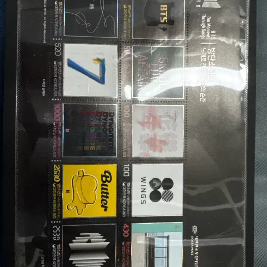 [BUNJANG] BTS Stamp Collection / 방탄소년단 우표집