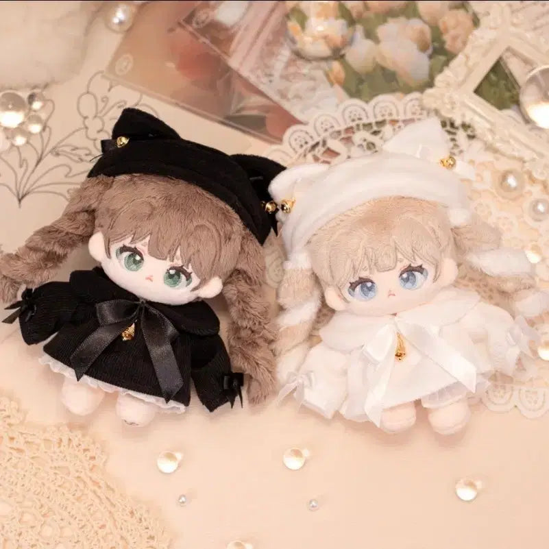 [BUNJANG] Ninimal Fluffy Cat Set Cream 10cm / 니니멀 플러피캣 세트 크림 10cm 원가양도