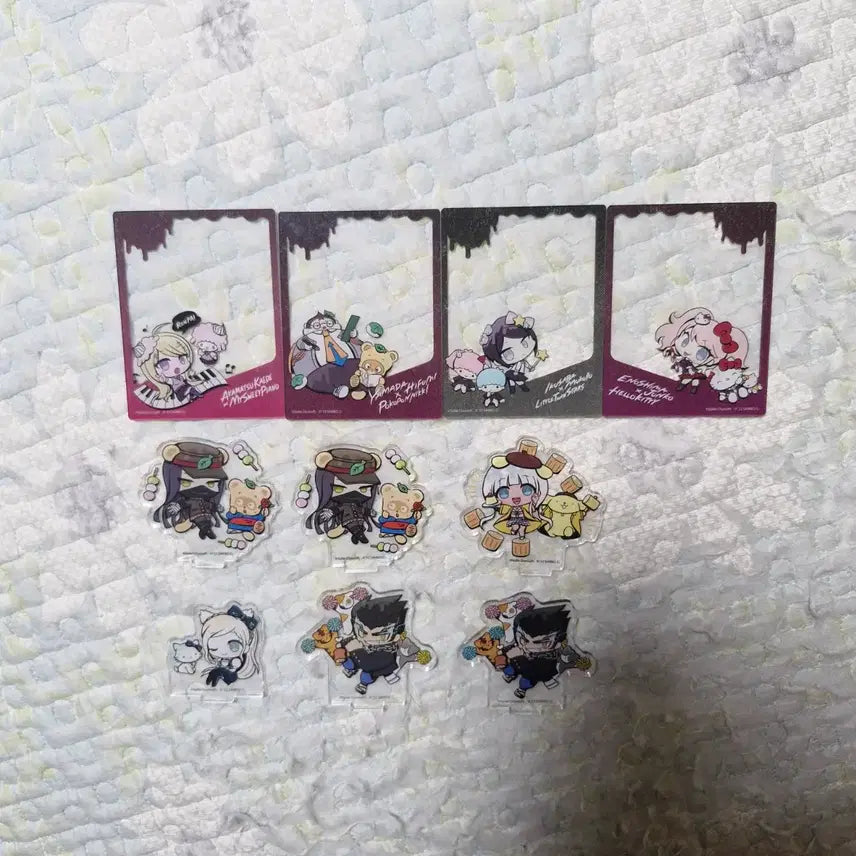 [BUNJANG] Danganronpa x Sanrio Acrylic Standee / 단간론파 산리오 쥰코 무쿠로 아카마츠 안지 신구지 소니아 아크릴 교환