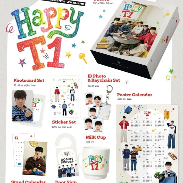 [BUNJANG] T1 2026 Happy Package / 2026 Happy T1 티원 패키지