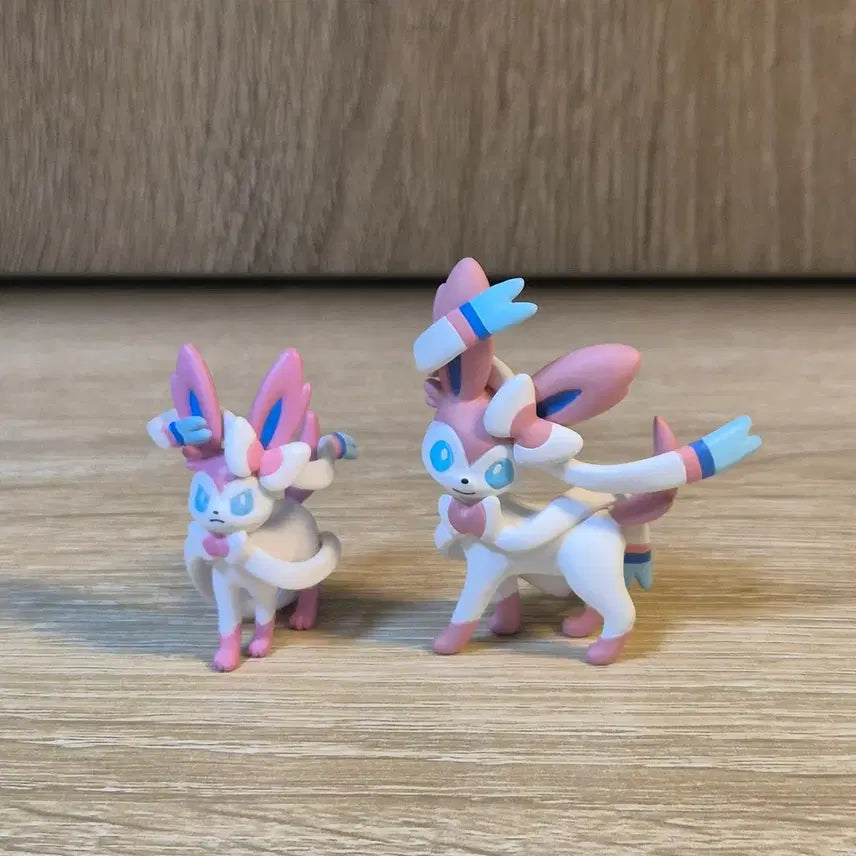 [BUNJANG] Pokemon Moncolle Gacha Sylveon Figure Set / 포켓몬 피규어 몬코레 가챠 님피아 세트