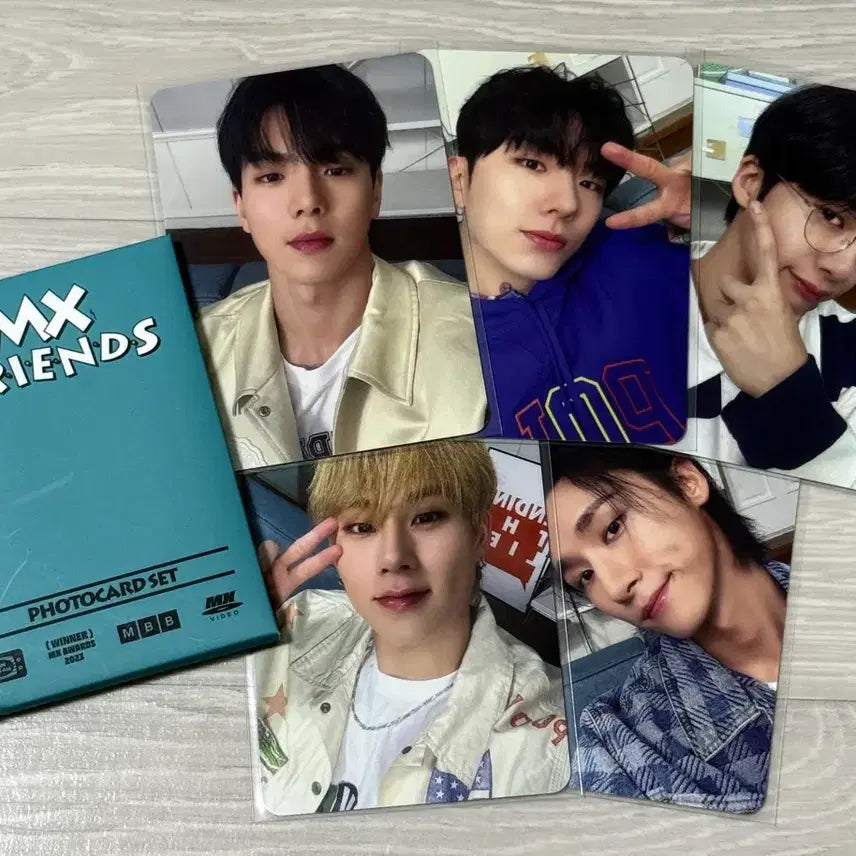 [BUNJANG] MONSTA X 2023 7th Fancon MX FRIENDS Photocard Set / 몬스타엑스 2023 7기 팬콘 MX FRIENDS 포카 세트