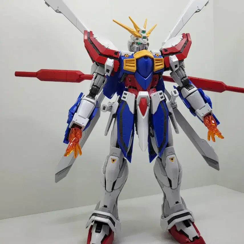 [BUNJANG] Fat Cat 1/100 Scale God Gundam Model Kit / FAT CAT MG 1 / 100 갓건담