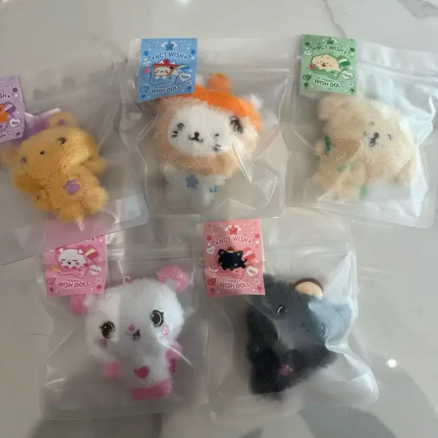 [BUNJANG] NCT WISH Bakery Pocket Wish Doll Kuri, Dangtriber, Bubble Nyan, Pangyi, Sicheng / 엔시티위시 베이커리 포켓 위시돌 쿠리 댕트리버 버블냥 팡이 시오닝