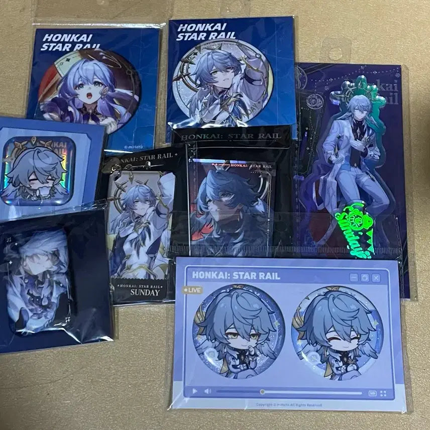 [BUNJANG] Honkai: Star Rail Sunday Bundle Set Merchandise / 붕괴 스타레일 선데이 굿즈 일괄